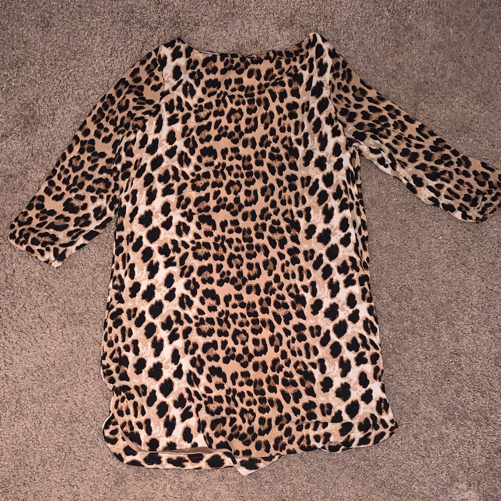 Leopard/cheetah dress